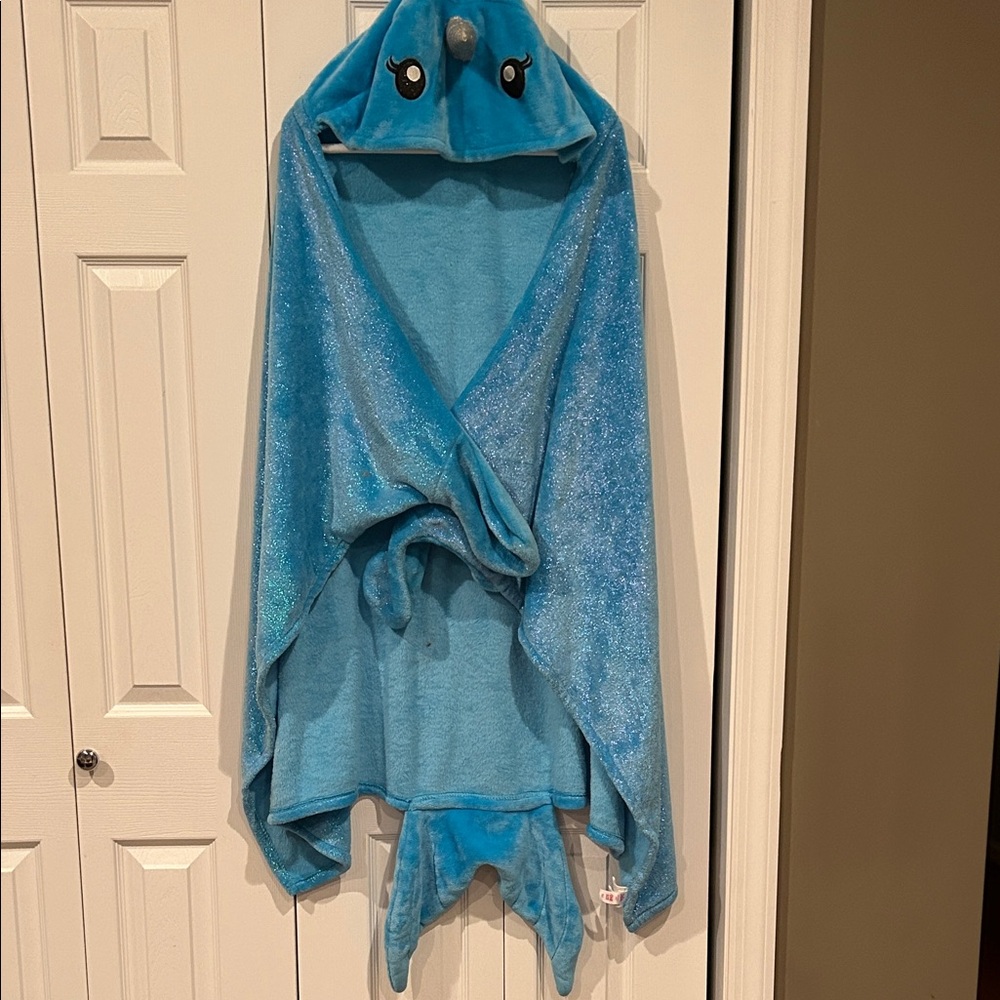 Justice Blue Narwhal Kids Costume